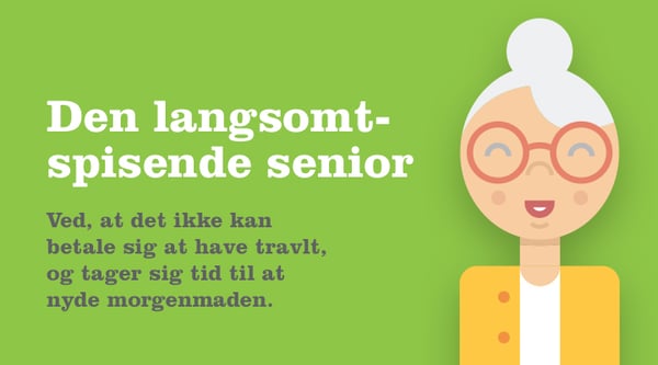 Den langsomt spisende senior