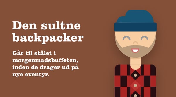 Den sultne backpacker