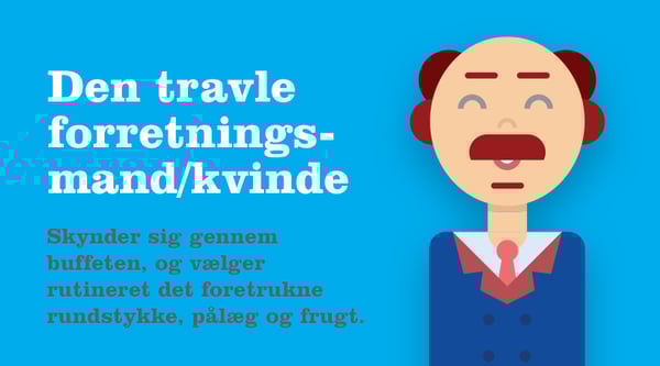 Den travle forretnings-mand/kvinde