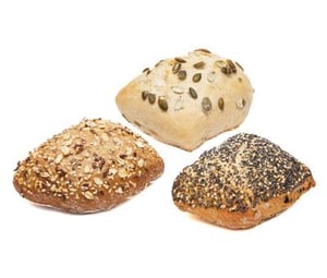 Blandede morgenbrød