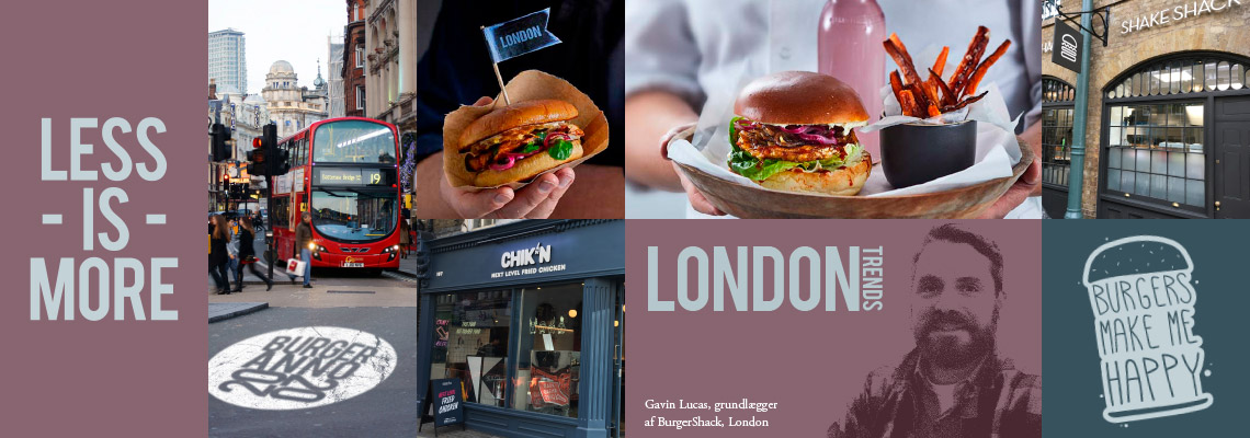 Less is more! Sådan serveres gourmet-burgere i London